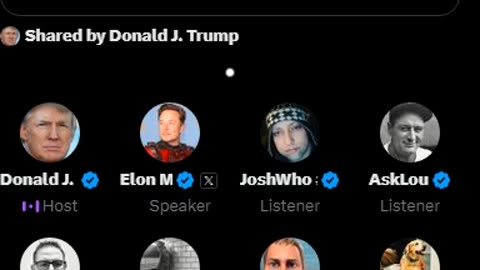 Full interview President Donald J. Trump speaks with Elon Musk in Spaces on X