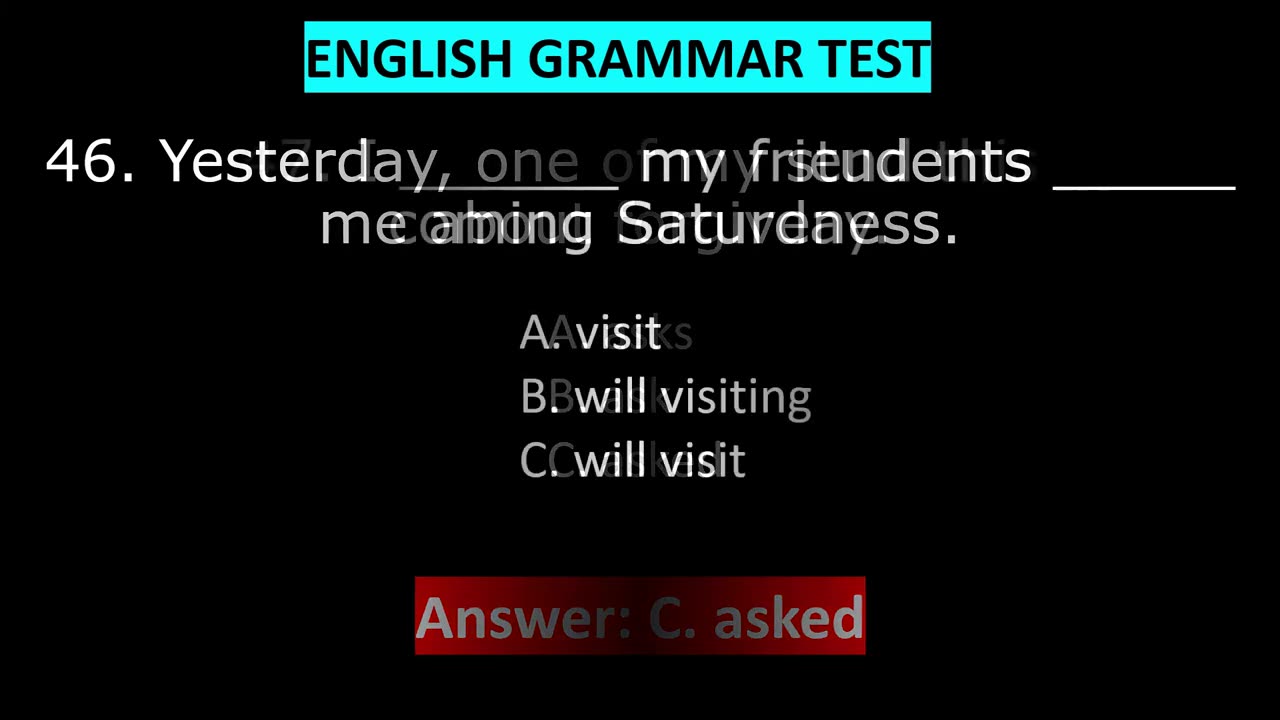 ENGLISH GRAMMAR REVIEWER II Multiple Choice With Answer