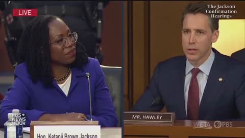 Josh Hawley confronts Biden SCOTUS nominee on child porn sentences