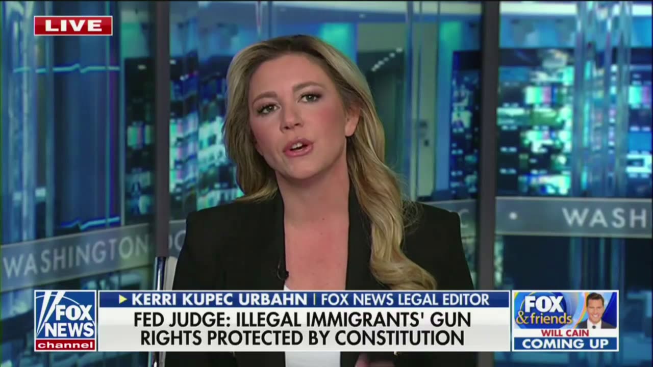 Fox News Brian Kilmeade Rips Obama Judge Over Illegal Immigrant 2nd Amendment Gun Ruling