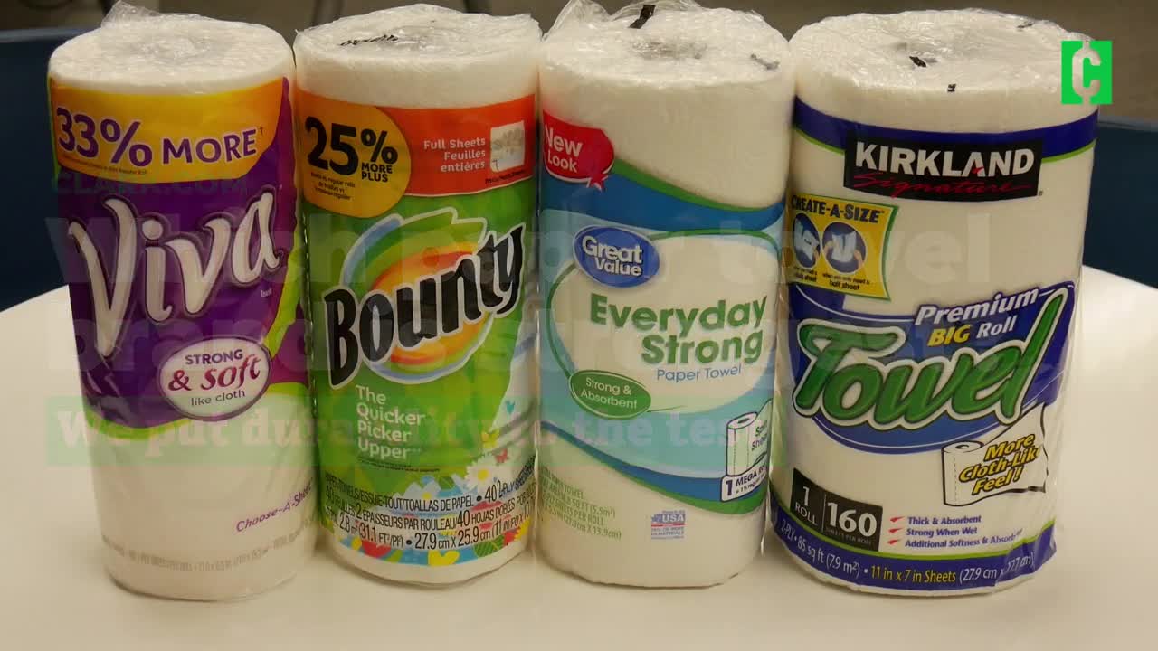 Which paper towel brand is strongest?