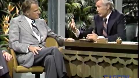 Billy Graham Sits Down With Johnny on Carson Tonight Show - 06/13/1973