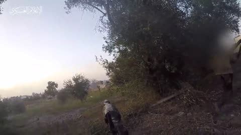 Hamas footage: Clashes between IDF Israel Defense Forces and Hamas militants in Beit Hanoun Gaza