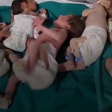 Premature babies in Al Shifa ICU were relocated after Israeli strike.mp4