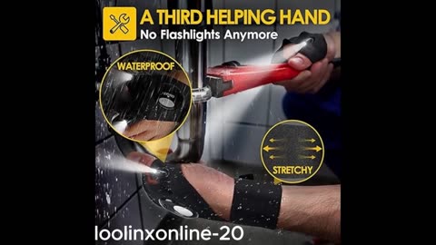 PARIGO LED Flashlight Gloves #lights