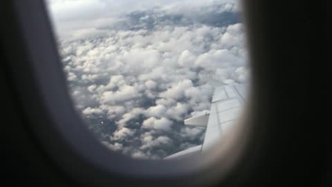 A View from the plane window