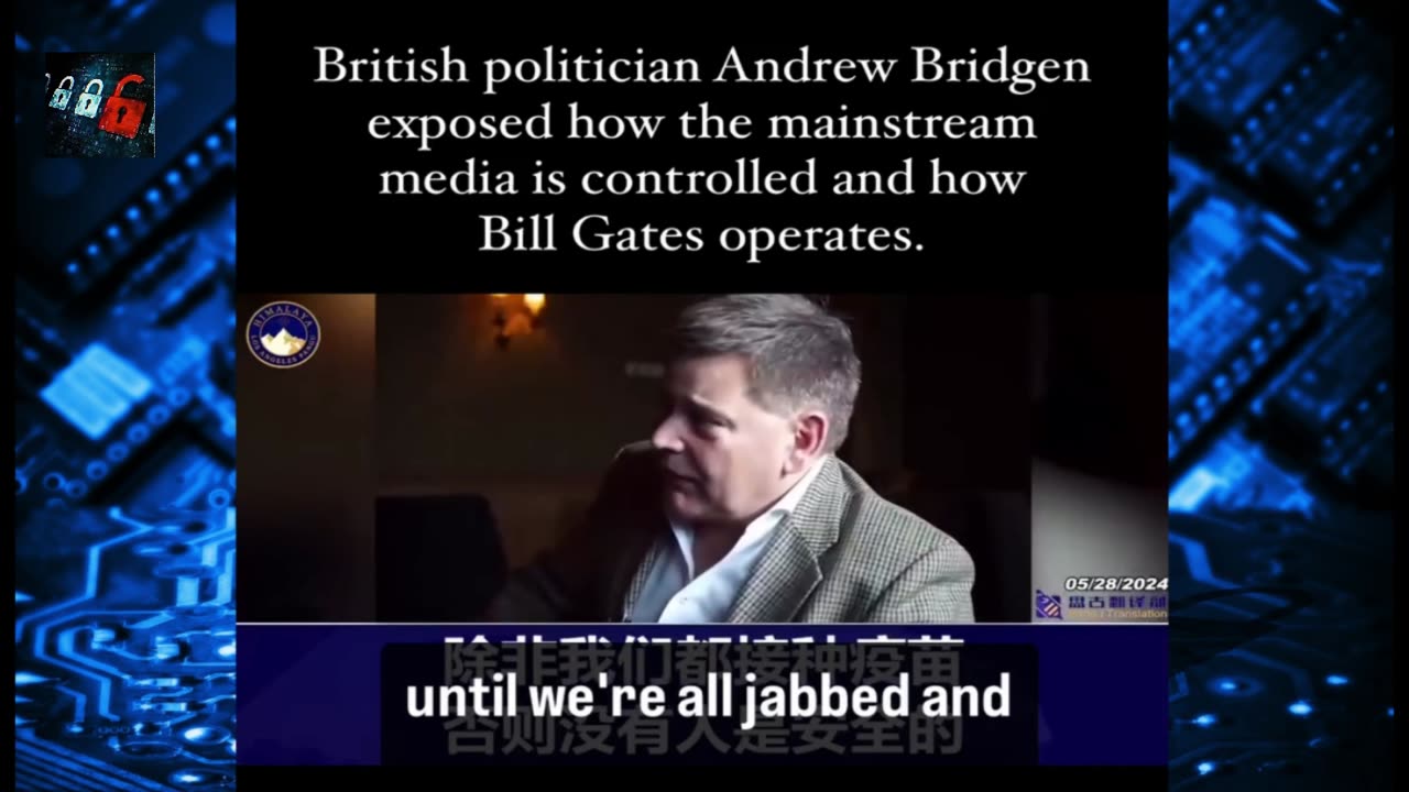 British politician Andrew Bridgen - Exposes Bill Gates