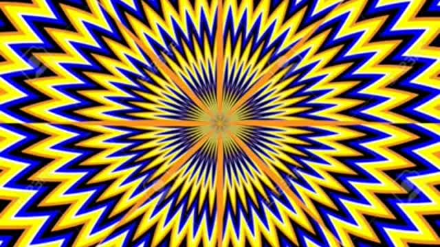 Optical illusions of movement, deceiving the brain