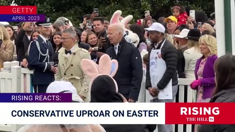 'EGG OUTRAGE? Conservatives BLAST BIDENOver Pro-Trans Post On EASTER SUNDAY