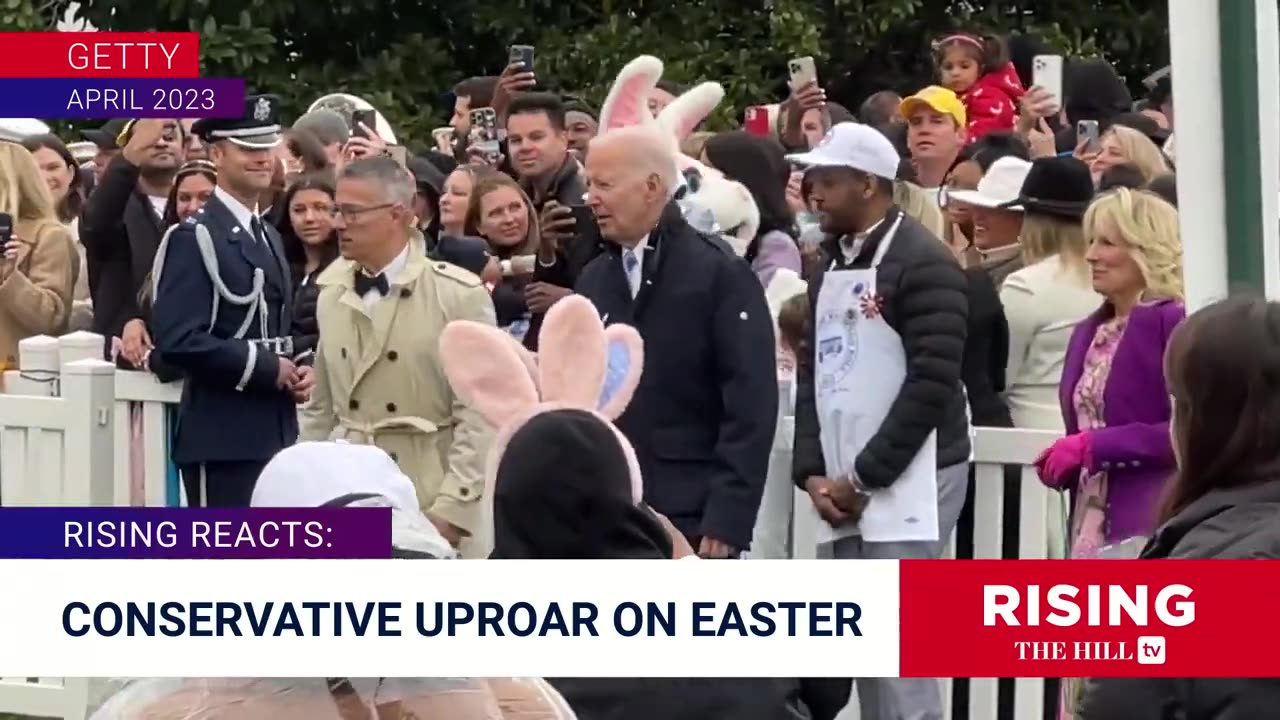 'EGG OUTRAGE? Conservatives BLAST BIDENOver Pro-Trans Post On EASTER SUNDAY