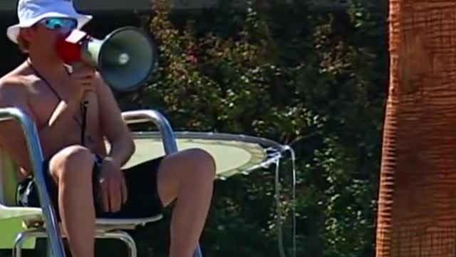 POOL ANTICS !!