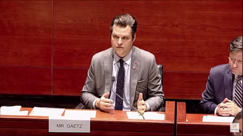 Matt Gaetz Demands Answers on Dr. Yan / COVID origins