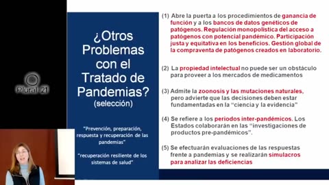 La OMS y el ''Tratado sobre Pandemias''¿Pueden los ciudadanos contrarrestar el ataque a la libertad?