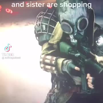 Me and my brother when my sister and mom are shopping