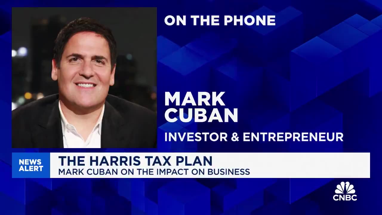 Mark Cuban MELTS DOWN After CNBC Host Schools Him On Kamala's Absurd Policies