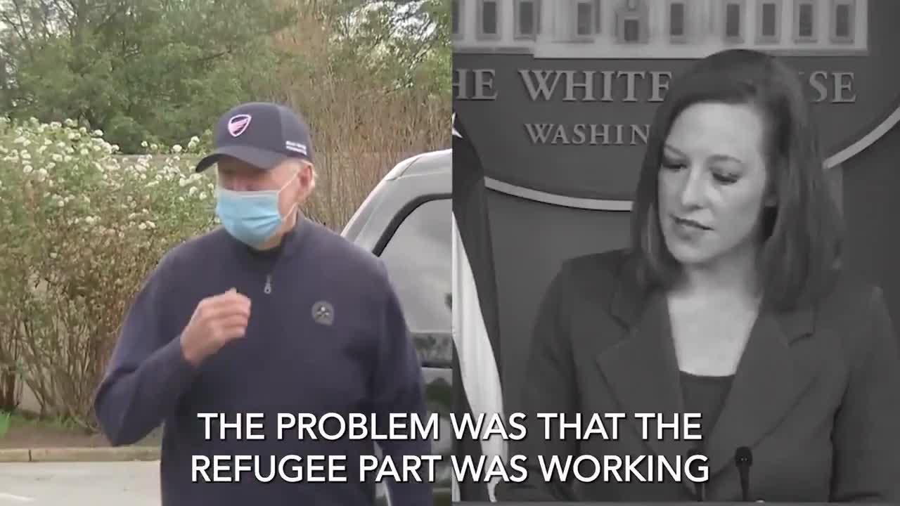 Jen Psaki Still Denies Border Crisis After Biden Admitted The "Crisis"