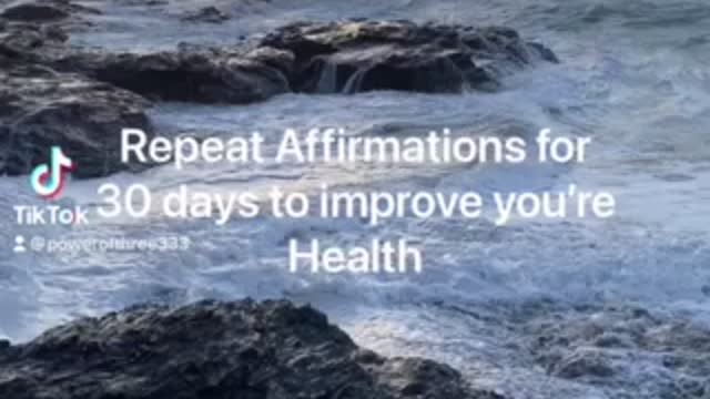 Health Affirmations