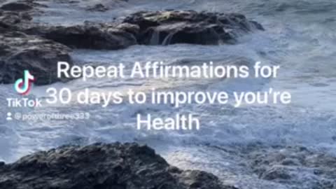 Health Affirmations