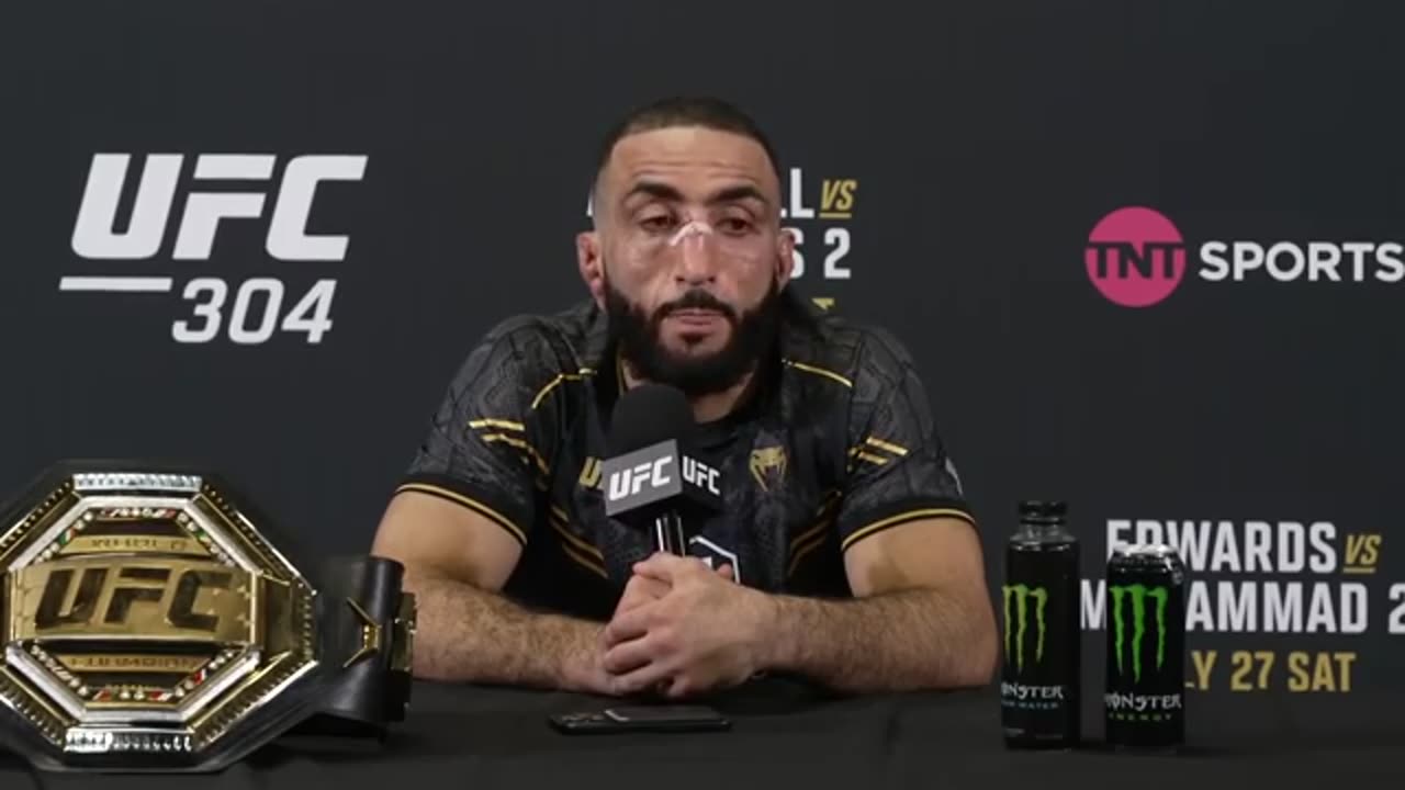 Belal Muhammad Post-Fight Press Conference | UFC 304v