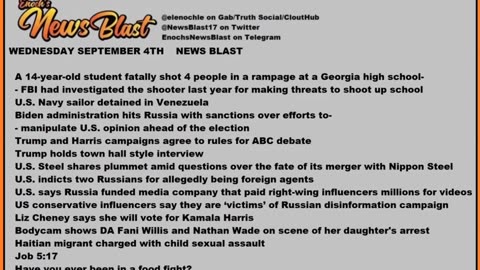 Enoch's News Blast