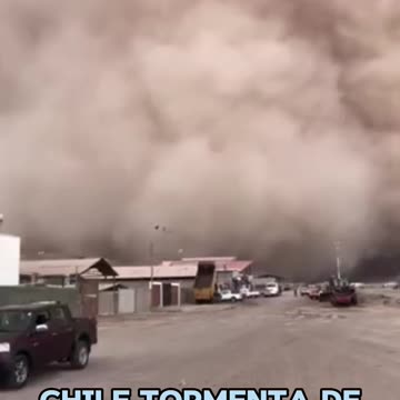 Chile | Tormenta de arena en Diego de Almagro, Aracama