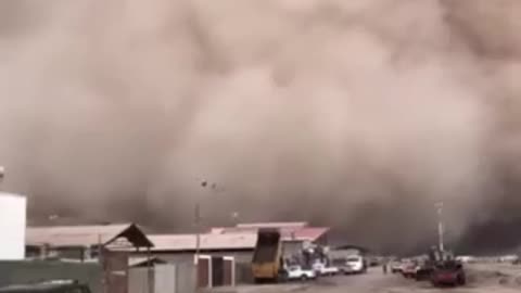 Chile | Tormenta de arena en Diego de Almagro, Aracama