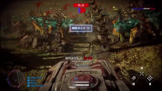 SWBF2: Instant Action Mission (Attack) Galactic Republic Felucia Gameplay