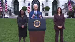 President Biden Defines America in One Word... "hsdeansdh"