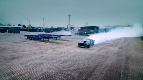 BEST OF THE BEST Legend Ken Block drifts through London