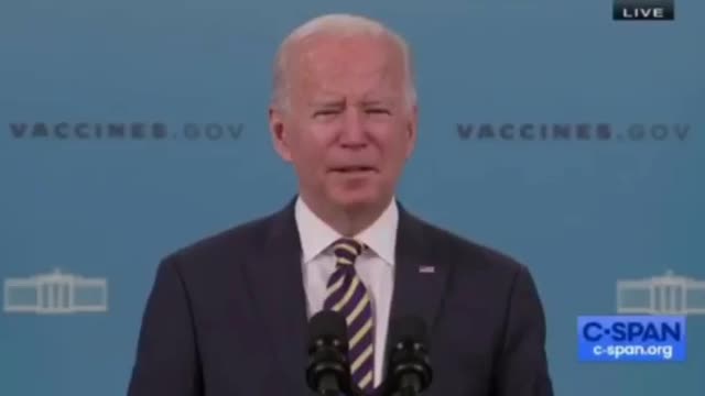 Biden: Vaccine mandates are not responsible for cancelled flights!