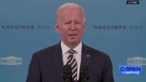 Biden: Vaccine mandates are not responsible for cancelled flights!