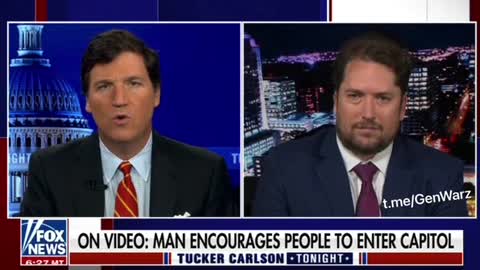 Tucker Carlson and Darren Beattie Talk Possible Fed Incitement of Jan 6