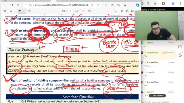 Accounts of companies Part-6