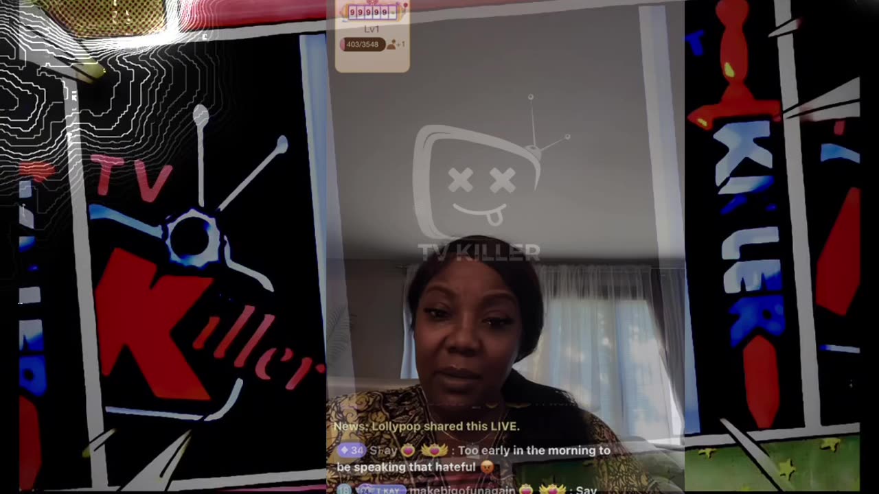 KING B CALLS THE POLICE TO TOMIKAY HOUSE