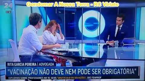 ☣️ COVID19/FOME19 ☣️ - Drª Rita Garcia Pereira, vacinada, afirma ser totalmente contra a segregação.