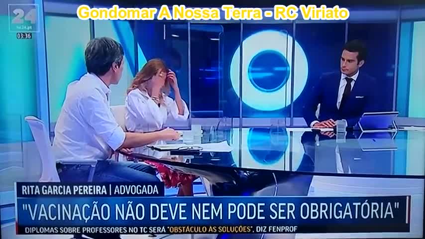 ☣️ COVID19/FOME19 ☣️ - Drª Rita Garcia Pereira, vacinada, afirma ser totalmente contra a segregação.