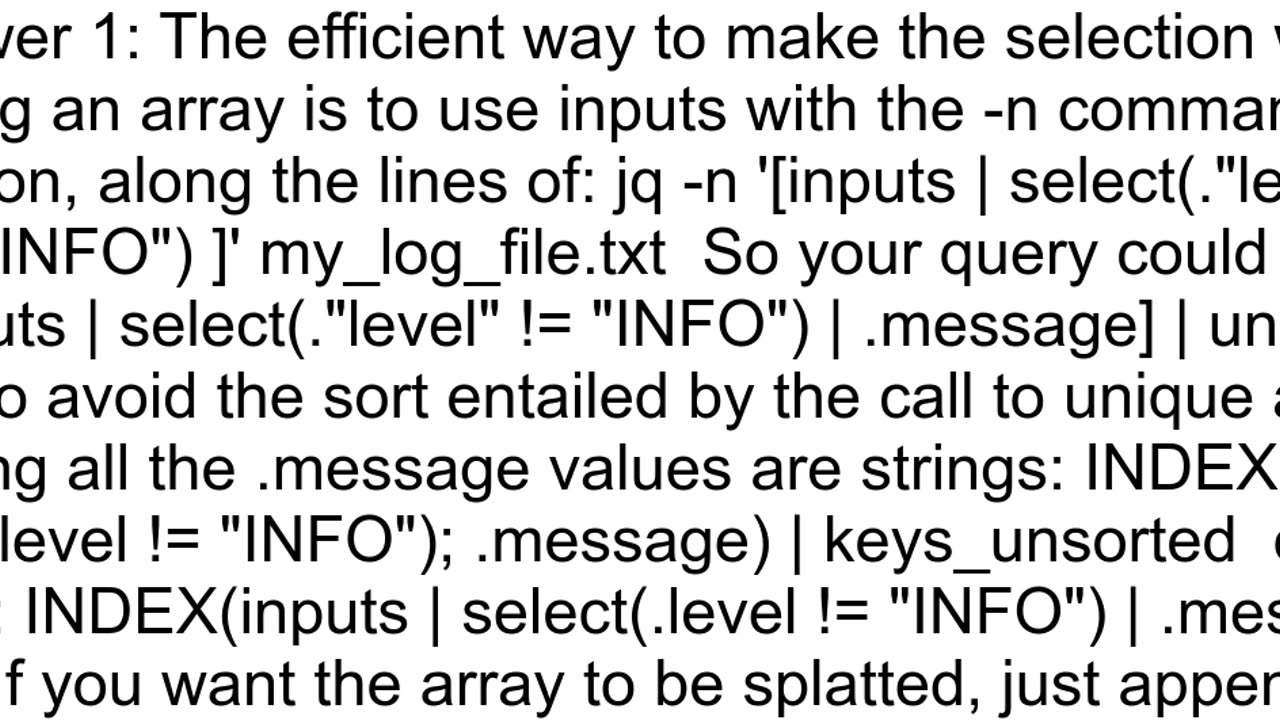 jq How to slurp midfilter convert separate json objects to an array