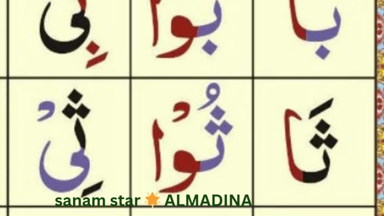 WOU MADDAH_LETTERS OF MADDAH IN QURAAN_QURAN LECTURES IN ENGLISH