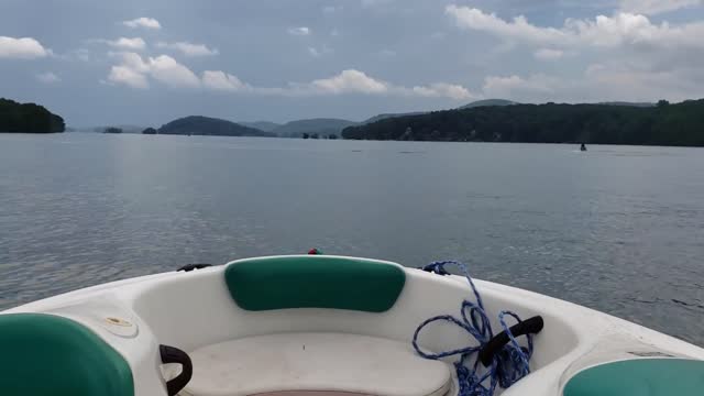 Seadoo Challenger Jet boat out on candlewood lake, new milford CT