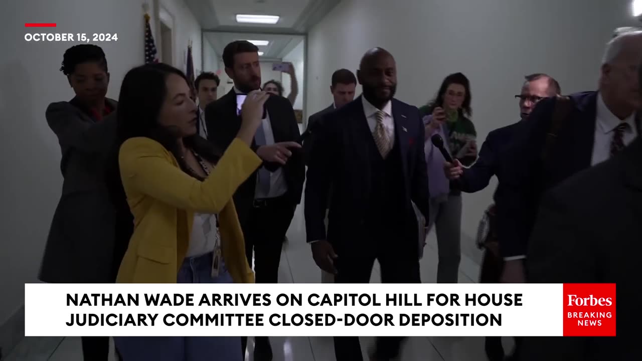 BREAKING- Ex-Fulton County Prosecutor Nathan Wade Arrives On Capitol Hill For Closed-Door Deposition