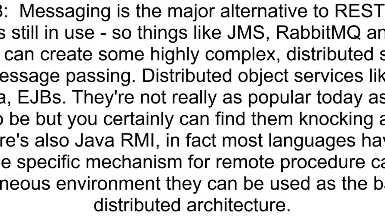 Alternatives to REST API pattern