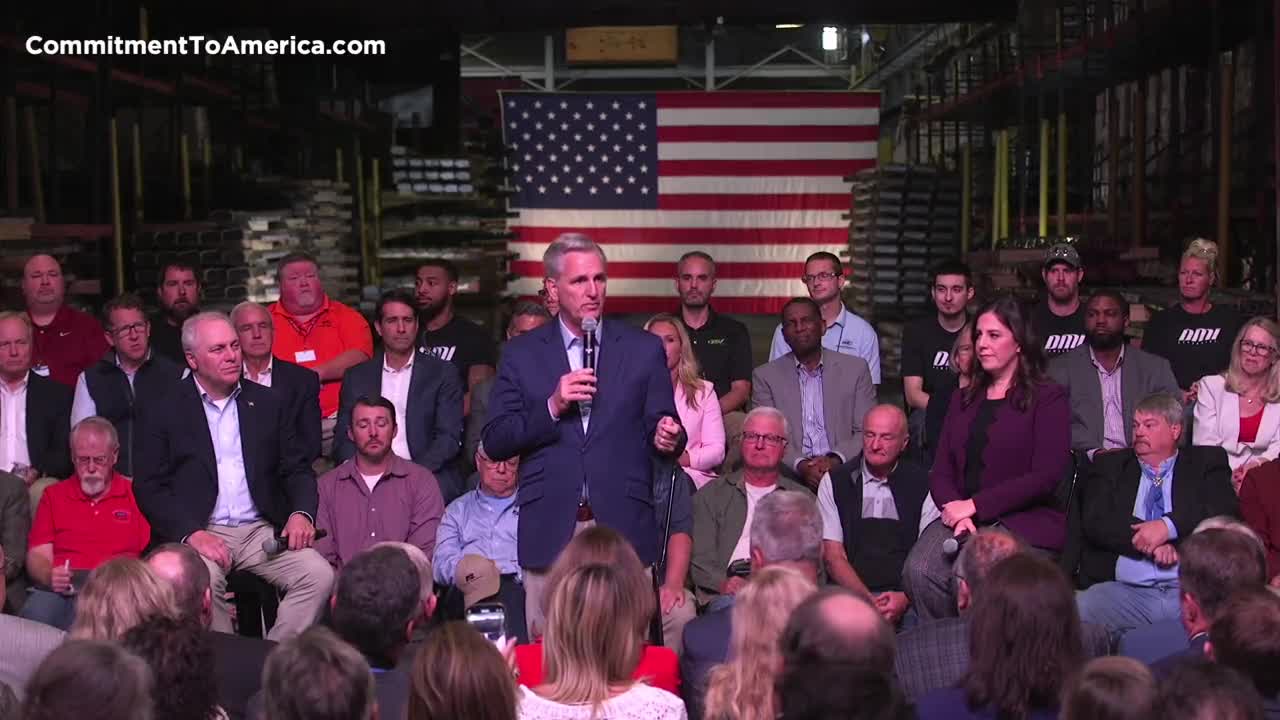 Kevin McCarthy: "We should work for you, not the other way around like it is today."