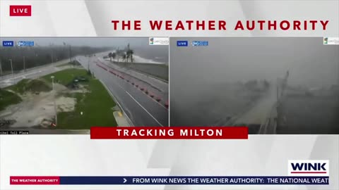 🇺🇸Video of Hurricane Milton approaching Florida