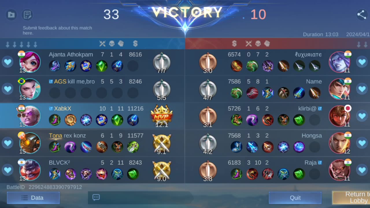 1 vs 5 is nothing with this fighter, Mobile Legend raw gameplay.