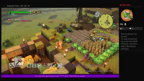 Playing Dragon Quest Builders 2 Badly