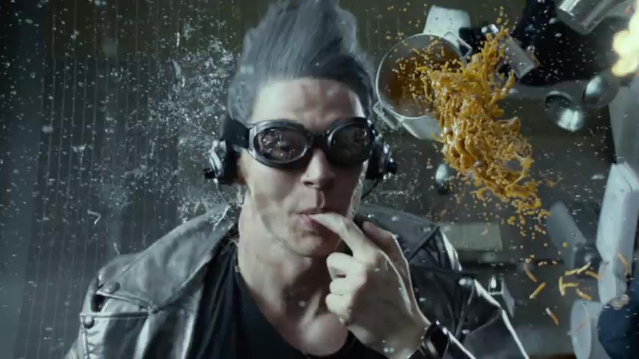 Quicksilver Meets Wolverine Scene | X-Men: Days Of Future Past (2014) Movie Clip