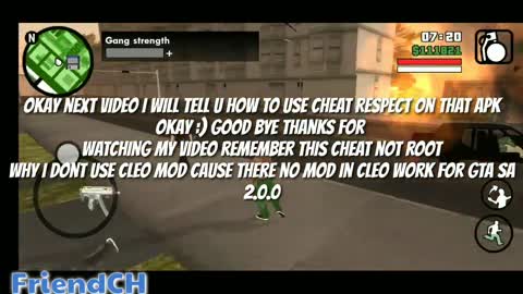 How to use cheat in GTA San Andreas Android v2.0.0 (2021) No Root