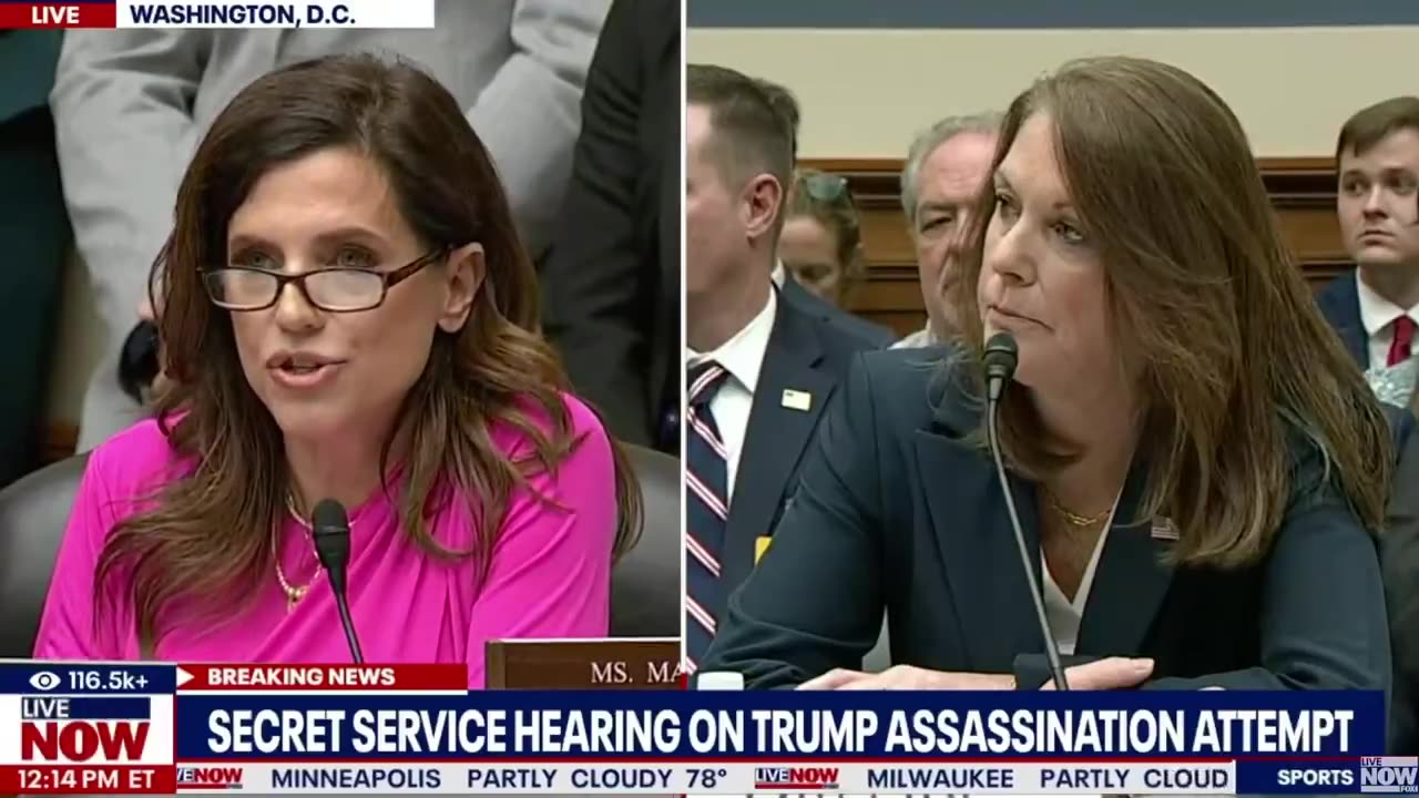 South Carolina Rep Nancy Mace Calls Out USSS Kim Cheatle On Her Lies