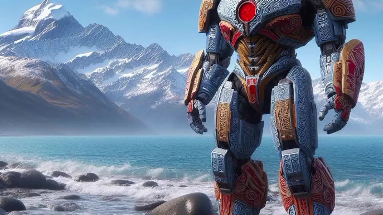 Countries As A Jaegers (AI Image Generated)