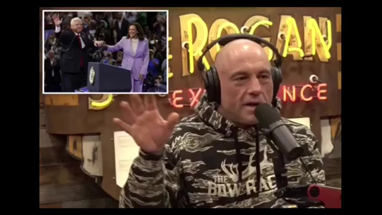 Joe Rogan Warns of Diminishing Free Speech if Kamala Harris and Tim Walz Win